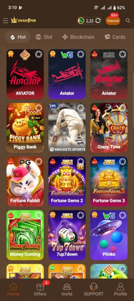 Shah Speen Game